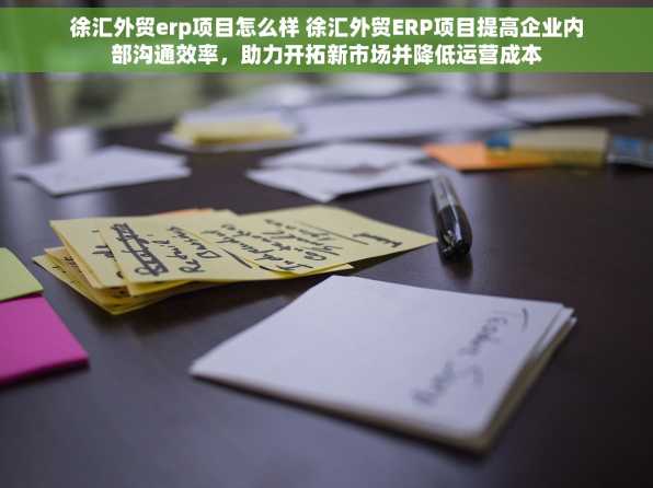 徐汇外贸erp项目怎么样 徐汇外贸ERP项目提高企业内部沟通效率，助力开拓新市场并降低运营成本