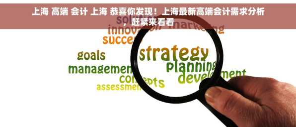 上海 高端 会计 上海 恭喜你发现！上海最新高端会计需求分析，赶紧来看看