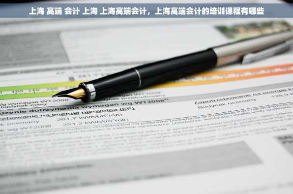 上海 高端 会计 上海 上海高端会计，上海高端会计的培训课程有哪些