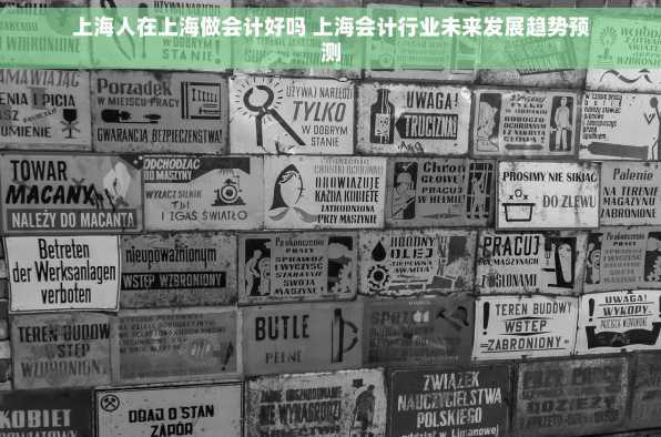 上海人在上海做会计好吗 上海会计行业未来发展趋势预测