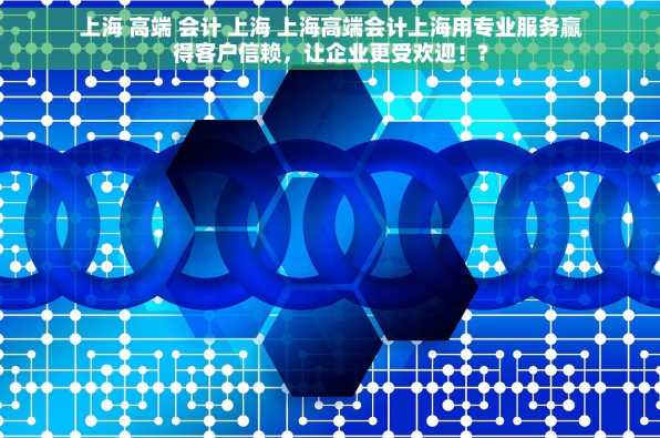 上海 高端 会计 上海 上海高端会计上海用专业服务赢得客户信赖，让企业更受欢迎！?