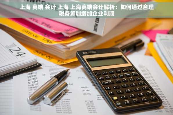 上海 高端 会计 上海 上海高端会计解析：如何通过合理税务筹划增加企业利润