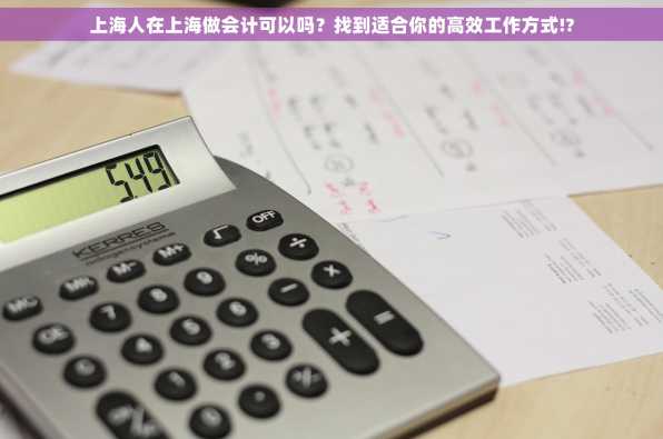 上海人在上海做会计可以吗？找到适合你的高效工作方式!?