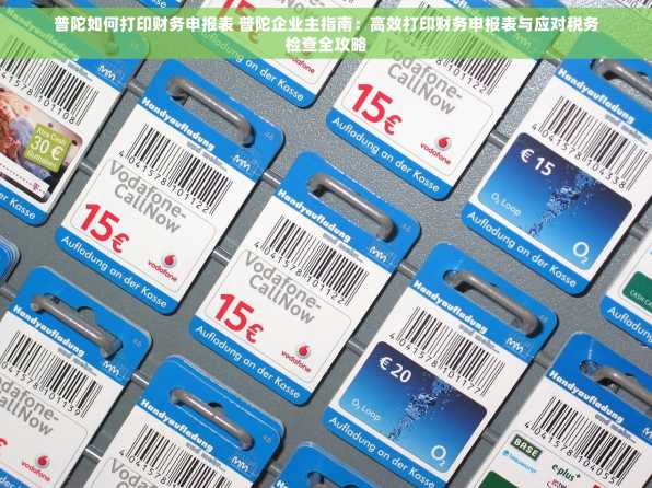 普陀如何打印财务申报表 普陀企业主指南：高效打印财务申报表与应对税务检查全攻略
