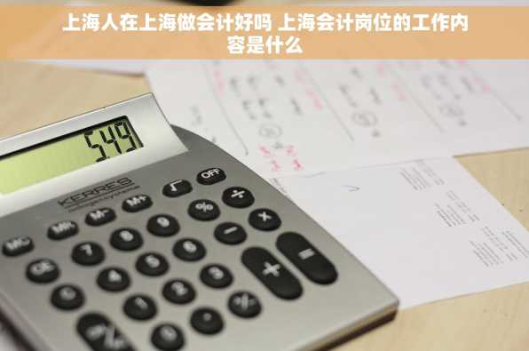 上海人在上海做会计好吗 上海会计岗位的工作内容是什么