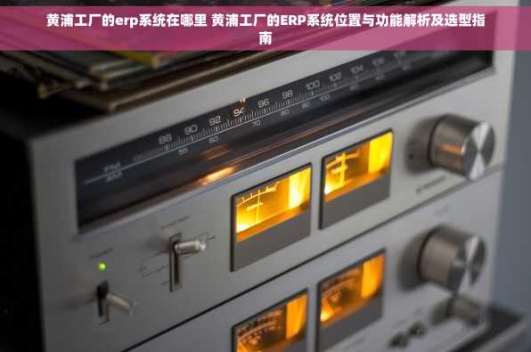 黄浦工厂的erp系统在哪里 黄浦工厂的ERP系统位置与功能解析及选型指南