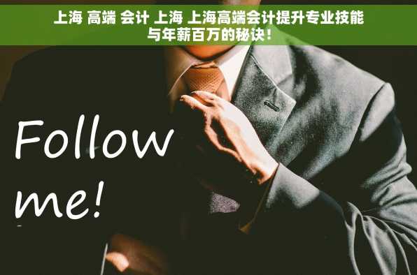 上海 高端 会计 上海 上海高端会计提升专业技能与年薪百万的秘诀！