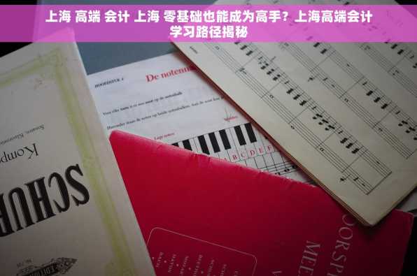 上海 高端 会计 上海 零基础也能成为高手？上海高端会计学习路径揭秘