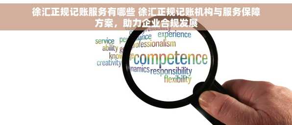 徐汇正规记账服务有哪些 徐汇正规记账机构与服务保障方案，助力企业合规发展