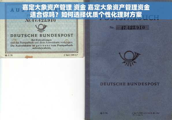 嘉定大象资产管理 资金 嘉定大象资产管理资金适合你吗？如何选择优质个性化理财方案