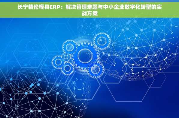 长宁精伦模具ERP：解决管理难题与中小企业数字化转型的实战方案