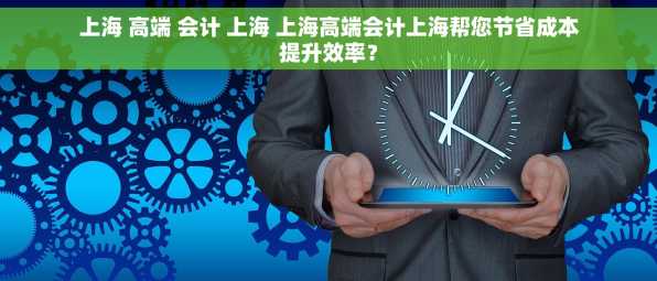 上海 高端 会计 上海 上海高端会计上海帮您节省成本提升效率？