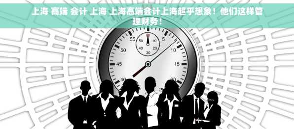 上海 高端 会计 上海 上海高端会计上海超乎想象！他们这样管理财务！
