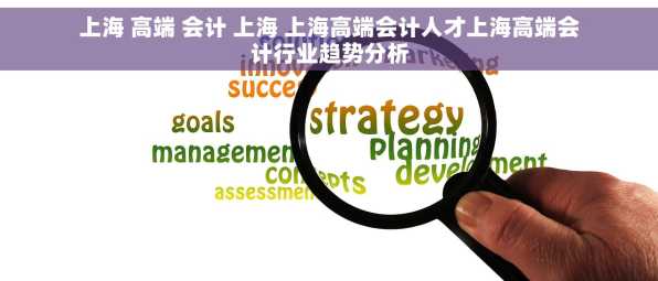上海 高端 会计 上海 上海高端会计人才上海高端会计行业趋势分析