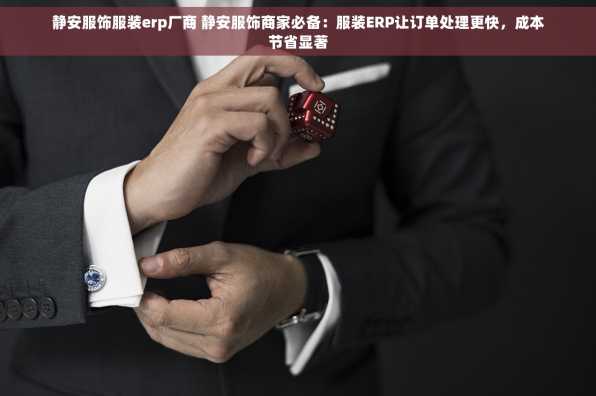 静安服饰服装erp厂商 静安服饰商家必备：服装ERP让订单处理更快，成本节省显著