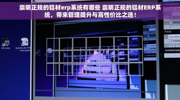 崇明正规的铝材erp系统有哪些 崇明正规的铝材ERP系统，带来管理提升与高性价比之选！