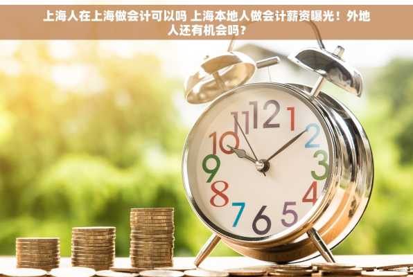 上海人在上海做会计可以吗 上海本地人做会计薪资曝光！外地人还有机会吗？