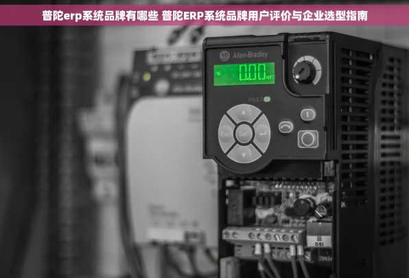 普陀erp系统品牌有哪些 普陀ERP系统品牌用户评价与企业选型指南