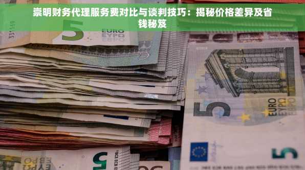 崇明财务代理服务费对比与谈判技巧：揭秘价格差异及省钱秘笈