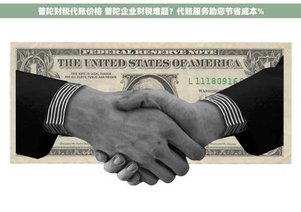 普陀财税代账价格 普陀企业财税难题？代账服务助您节省成本%