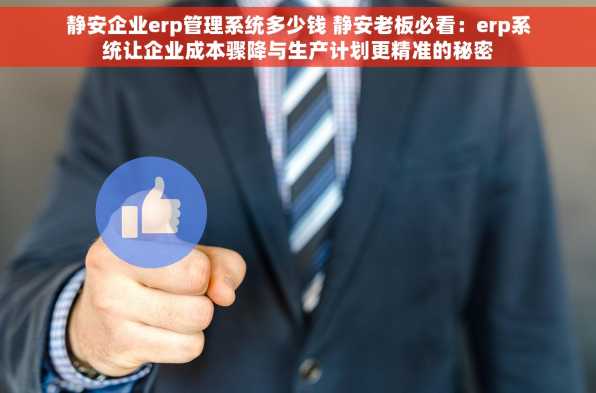 静安企业erp管理系统多少钱 静安老板必看：erp系统让企业成本骤降与生产计划更精准的秘密