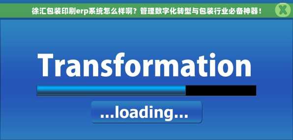 徐汇包装印刷erp系统怎么样啊？管理数字化转型与包装行业必备神器！