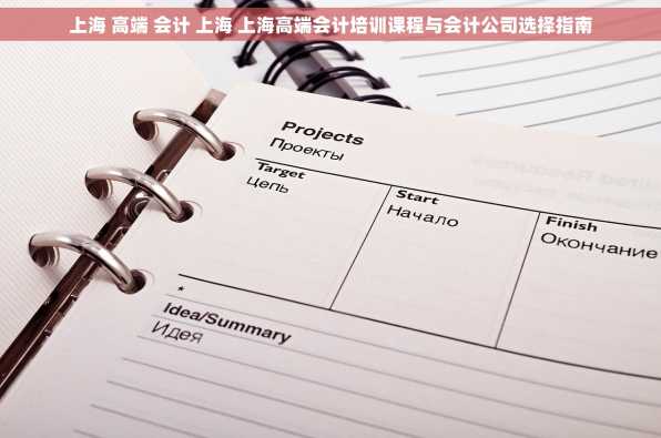 上海 高端 会计 上海 上海高端会计培训课程与会计公司选择指南