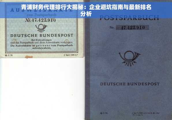 青浦财务代理排行大揭秘：企业避坑指南与最新排名分析
