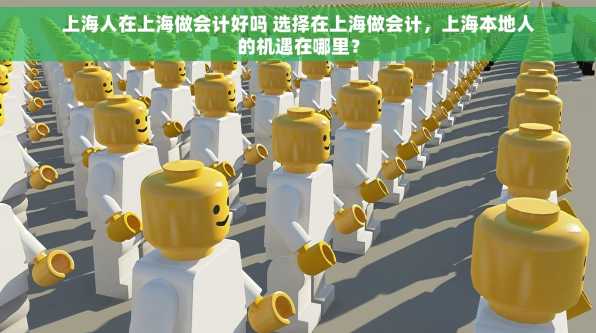 上海人在上海做会计好吗 选择在上海做会计，上海本地人的机遇在哪里？