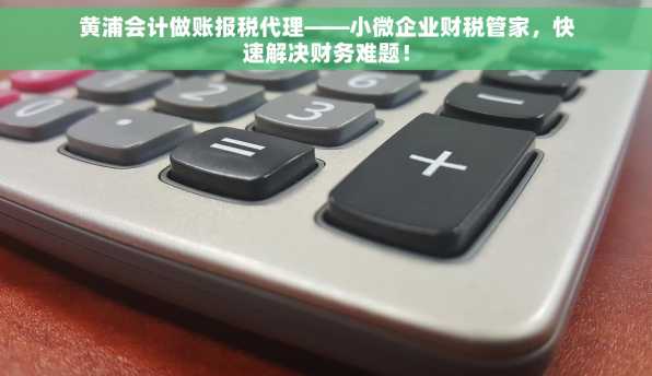 黄浦会计做账报税代理——小微企业财税管家，快速解决财务难题！
