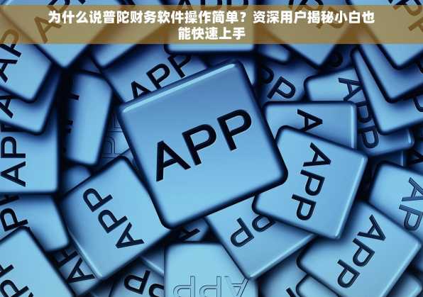 为什么说普陀财务软件操作简单？资深用户揭秘小白也能快速上手