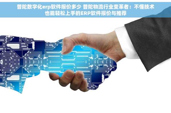 普陀数字化erp软件报价多少 普陀物流行业变革者：不懂技术也能轻松上手的ERP软件报价与推荐
