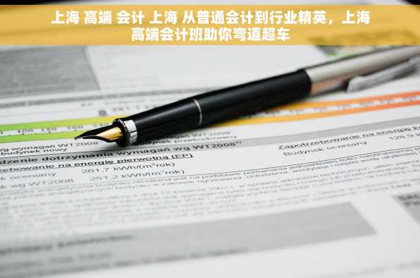 上海 高端 会计 上海 从普通会计到行业精英，上海高端会计班助你弯道超车