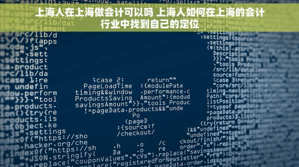 上海人在上海做会计可以吗 上海人如何在上海的会计行业中找到自己的定位