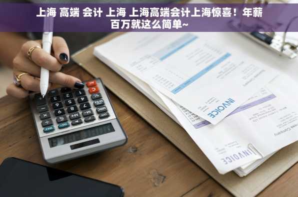 上海 高端 会计 上海 上海高端会计上海惊喜！年薪百万就这么简单~