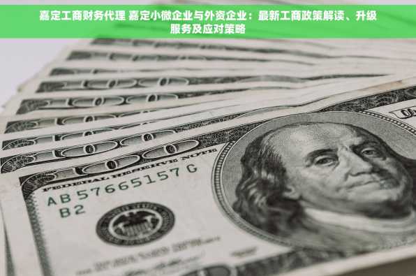 嘉定工商财务代理 嘉定小微企业与外资企业：最新工商政策解读、升级服务及应对策略