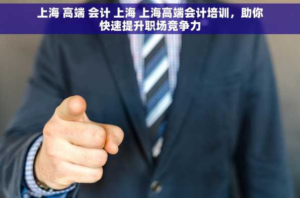 上海 高端 会计 上海 上海高端会计培训，助你快速提升职场竞争力