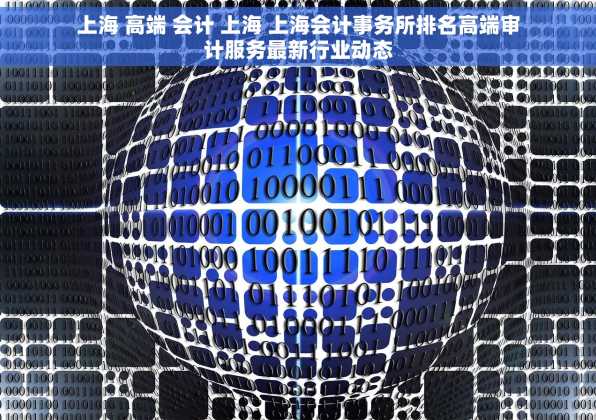 上海 高端 会计 上海 上海会计事务所排名高端审计服务最新行业动态