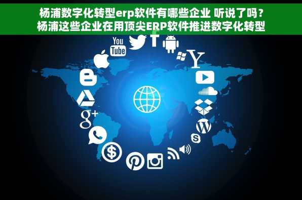 杨浦数字化转型erp软件有哪些企业 听说了吗？杨浦这些企业在用顶尖ERP软件推进数字化转型