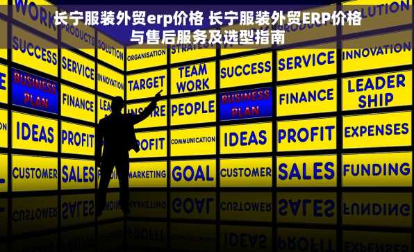 长宁服装外贸erp价格 长宁服装外贸ERP价格与售后服务及选型指南