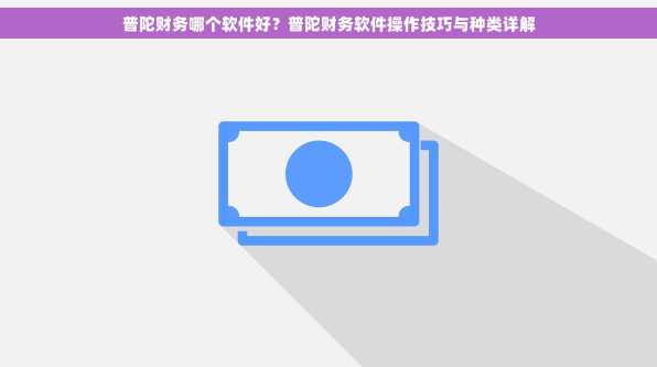 普陀财务哪个软件好？普陀财务软件操作技巧与种类详解