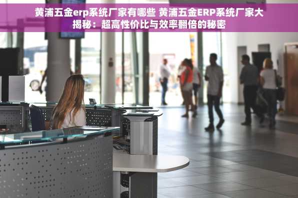 黄浦五金erp系统厂家有哪些 黄浦五金ERP系统厂家大揭秘：超高性价比与效率翻倍的秘密