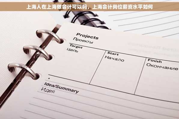 上海人在上海做会计可以吗，上海会计岗位薪资水平如何
