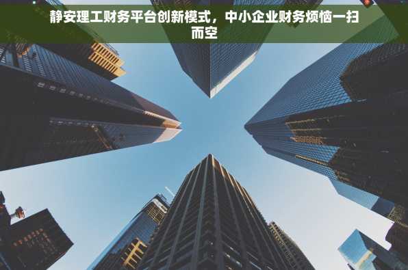静安理工财务平台创新模式，中小企业财务烦恼一扫而空