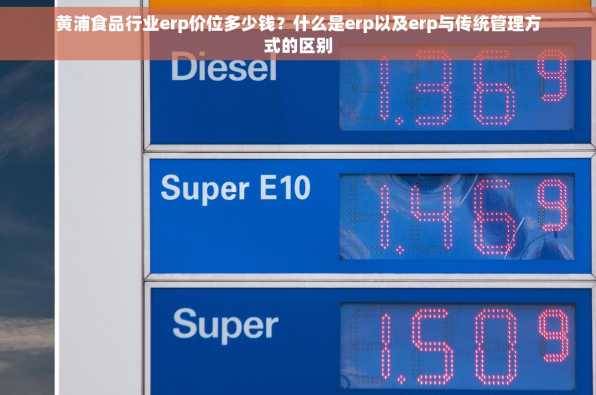 黄浦食品行业erp价位多少钱？什么是erp以及erp与传统管理方式的区别