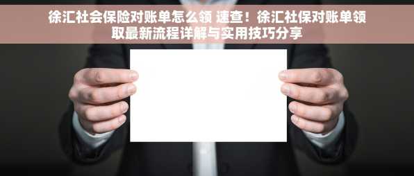徐汇社会保险对账单怎么领 速查！徐汇社保对账单领取最新流程详解与实用技巧分享