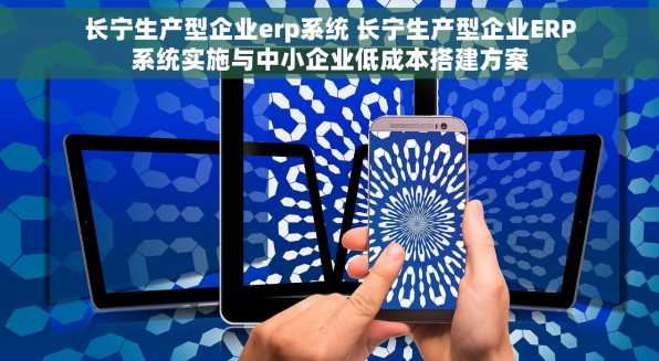 长宁生产型企业erp系统 长宁生产型企业ERP系统实施与中小企业低成本搭建方案