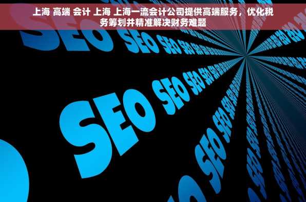 上海 高端 会计 上海 上海一流会计公司提供高端服务，优化税务筹划并精准解决财务难题