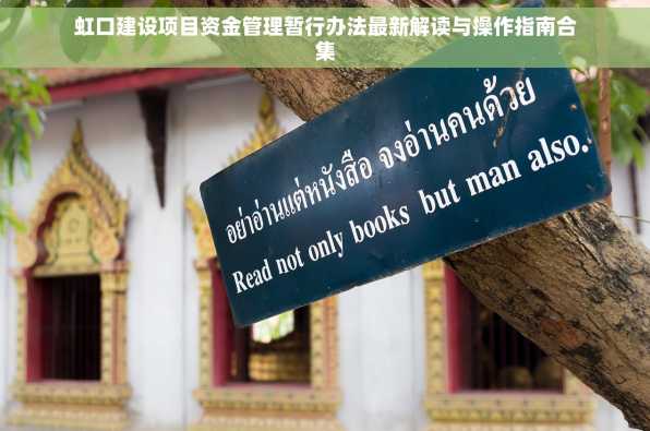 虹口建设项目资金管理暂行办法最新解读与操作指南合集