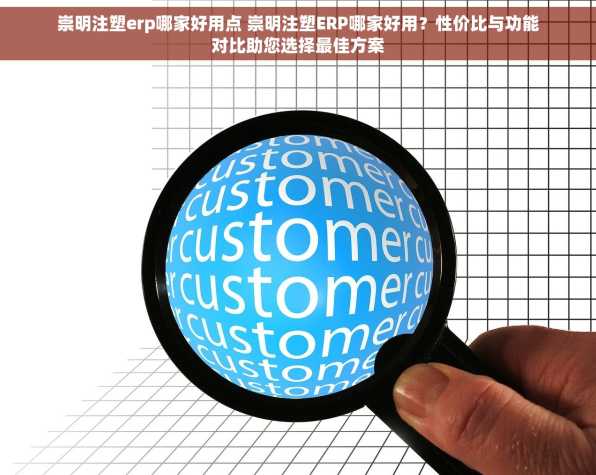 崇明注塑erp哪家好用点 崇明注塑ERP哪家好用？性价比与功能对比助您选择最佳方案